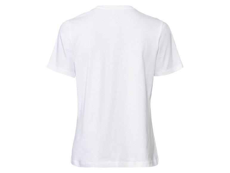 Gehe zu Vollbildansicht: esmara® Damen T-Shirt, aus reiner Baumwolle - Bild 3