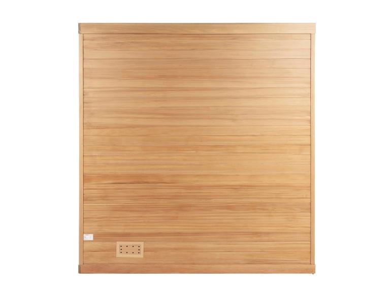 Holzsaunapaneel mit Belüftung