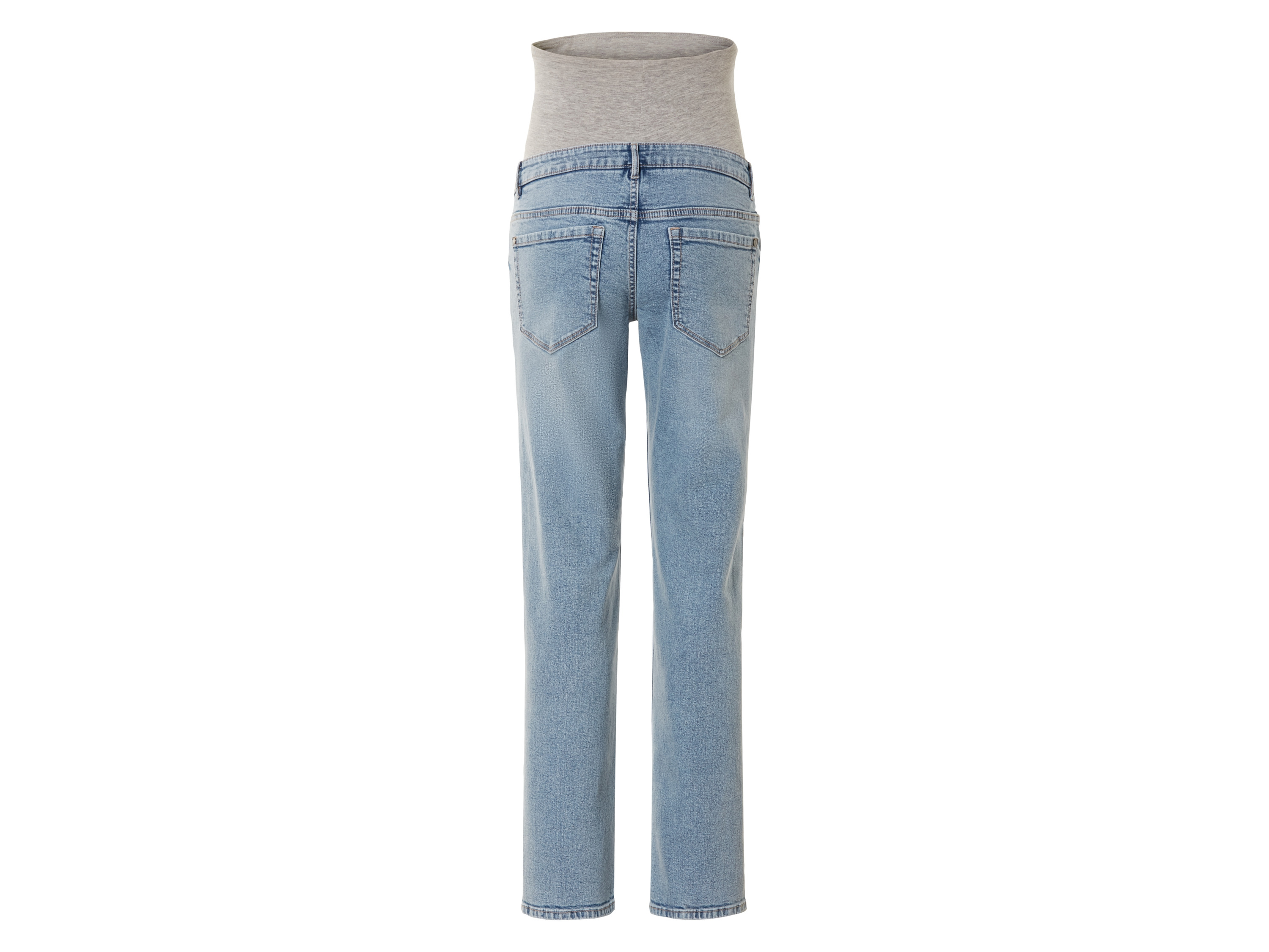 Thumbnail - esmara® Damen Jeans Straight Fit Umstand (Hellblau, 34)""