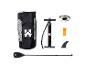 Zubehör für das HOME DELUXE Moana Stand Up Paddle Board, inklusive Pumpe, Paddel und Tasche.