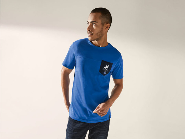 Gehe zu Vollbildansicht: LIVERGY® x Grand Polo Herren T-Shirt, körpernah geschnitten - Bild 7