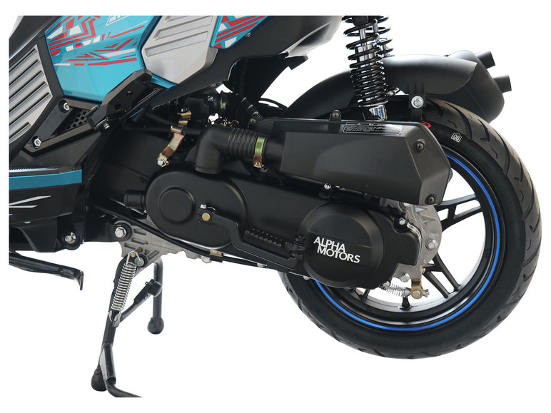 Gehe zu Vollbildansicht: Alpha-Motors Motorroller Shark 50ccm 45 km/h EURO 5 - Bild 13