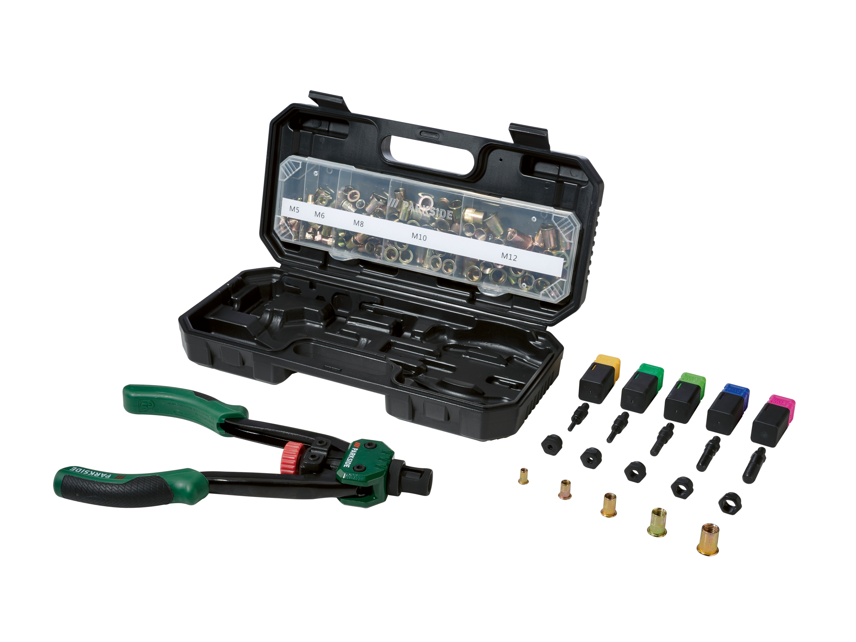 Thumbnail - PARKSIDE® Nietmutternzange, mit Zubehör