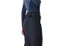 Dunkelblaue Thermohose und Langarmshirt für Damen, seitliche Ansicht