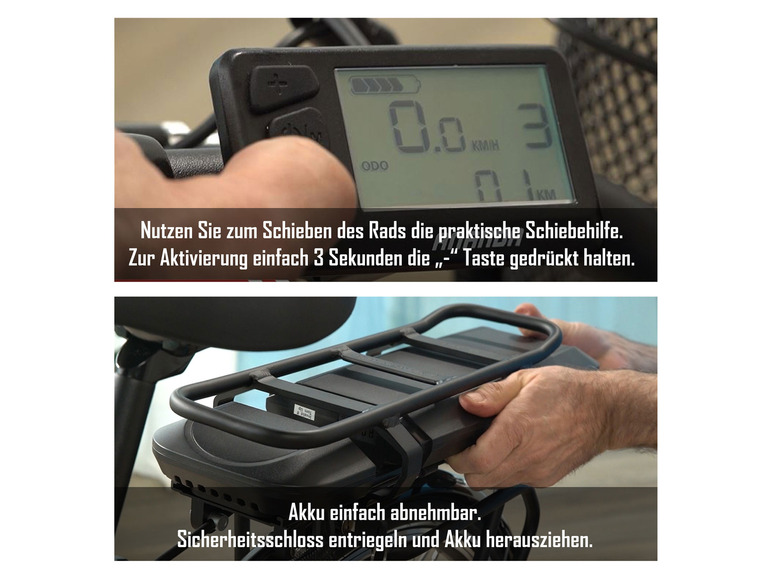 Gehe zu Vollbildansicht: TELEFUNKEN E-Bike »Multitalent RC657-S«, Pedelec, Citybike, 28 Zoll, 100 km Reichweite - Bild 18