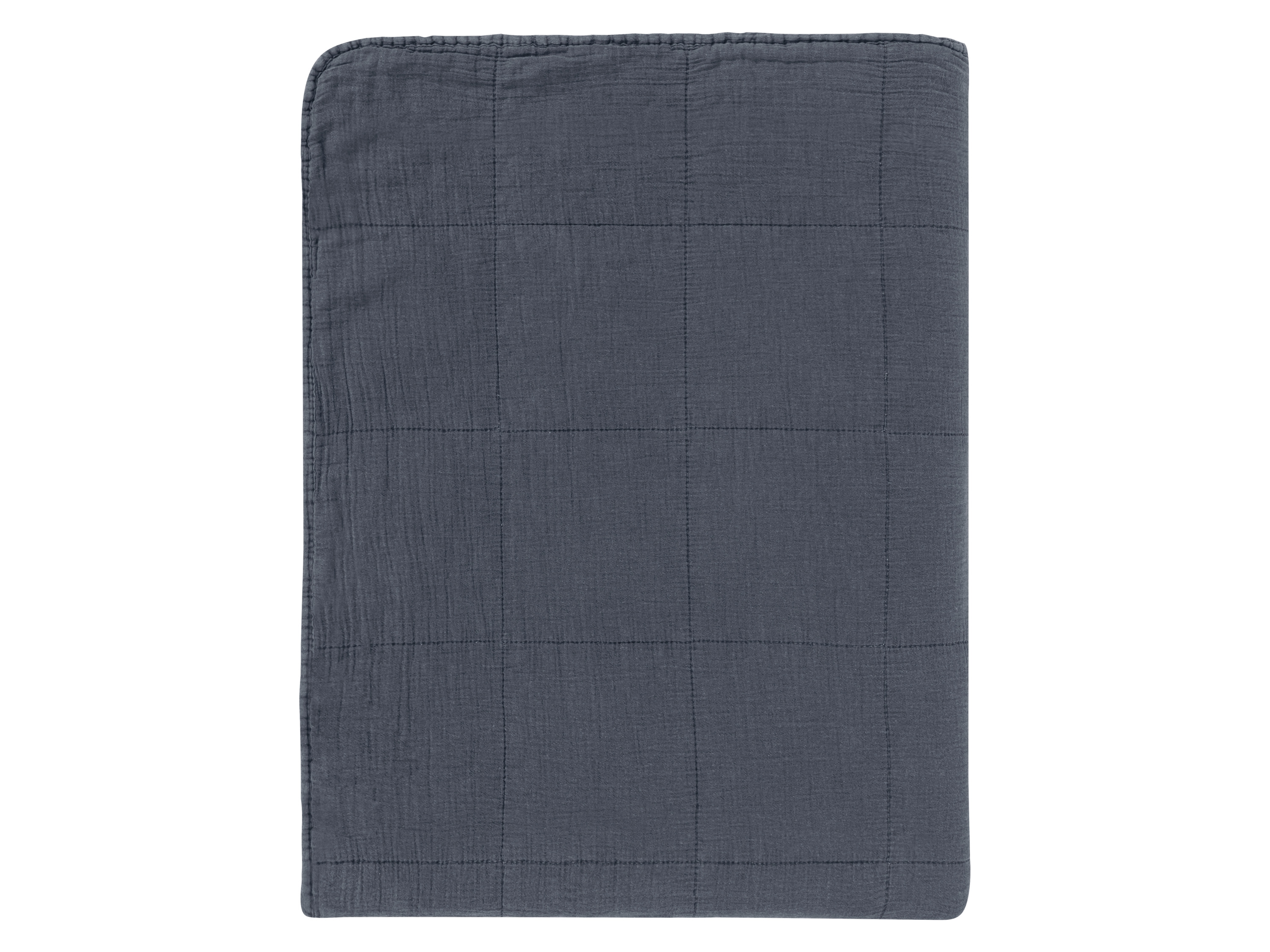 Thumbnail - LIVARNO home Tagesdecke 180x240cm Washed (Navy)
