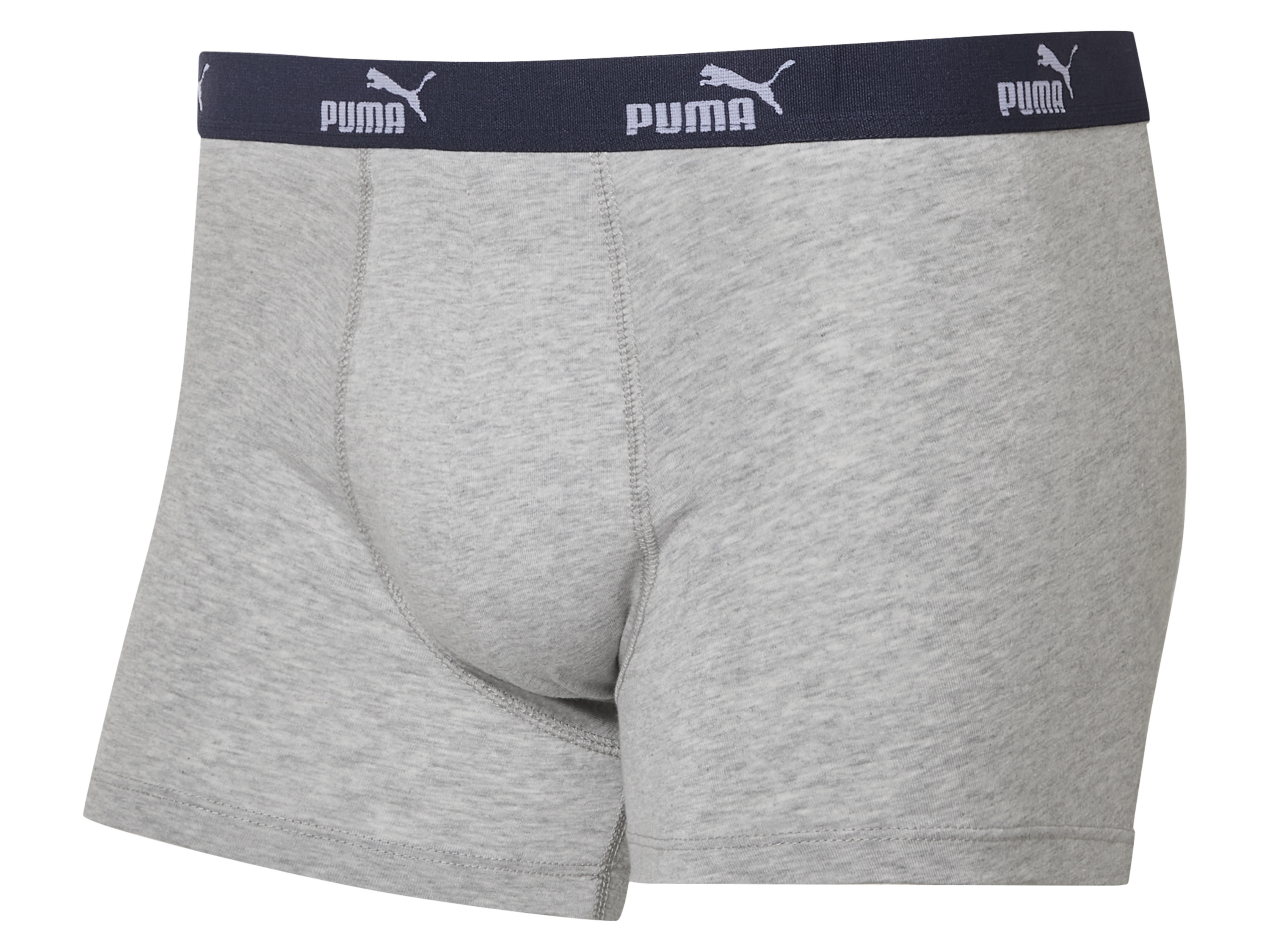 Thumbnail - Puma Herren Boxershorts, 4 Stück (Blau/Grau, L)