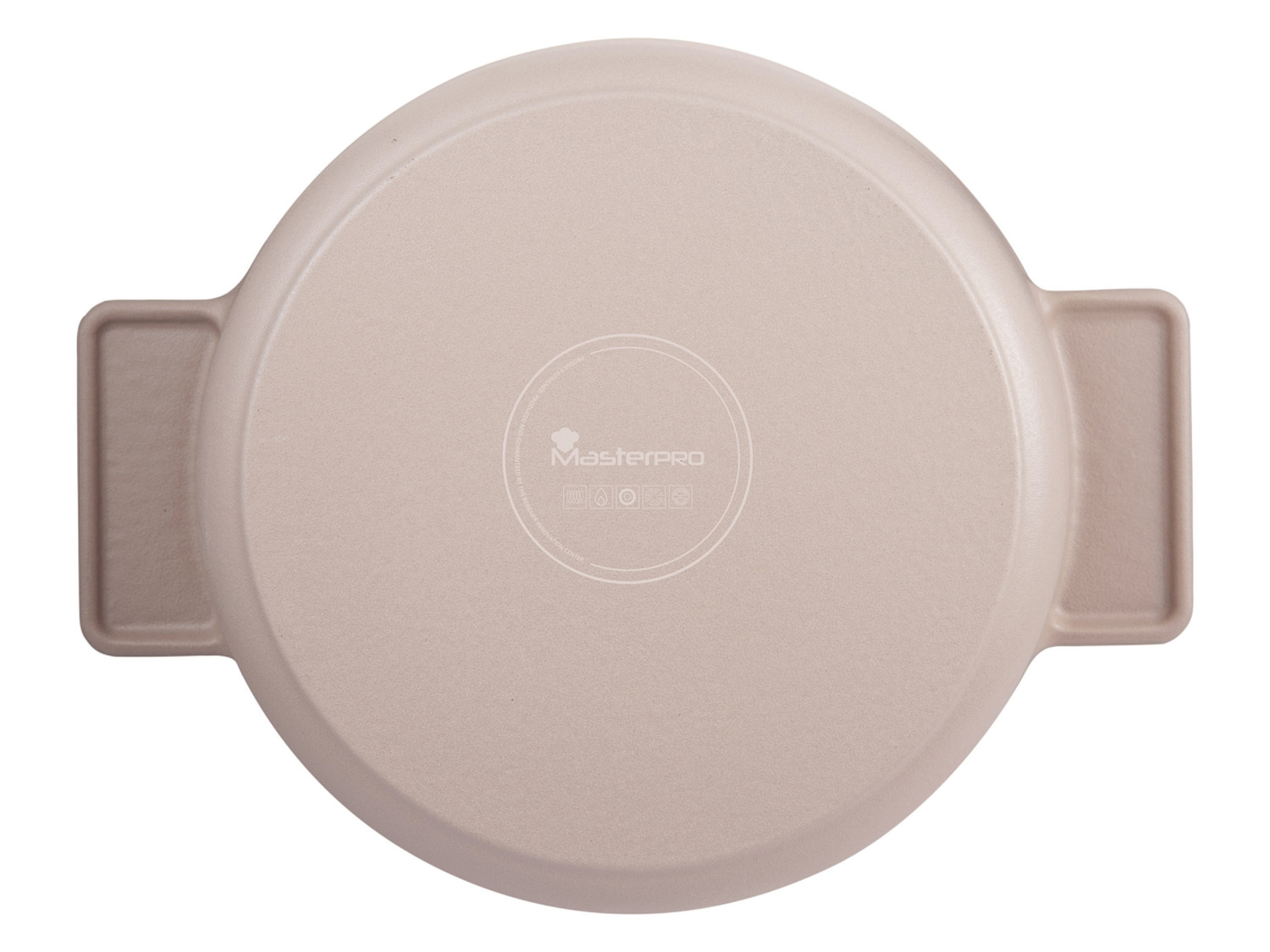 Thumbnail - Masterpro Gusseisenschmortopf Eternal, Ø 29cm (Beige)