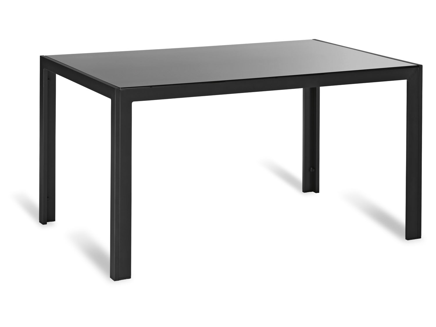 LIVARNO HOME Alu-Gartentisch »Houston«, mit Wendetischplatte, schwarz – Bild 3 von 4