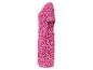 Kurzes rosa Blumenkleid.