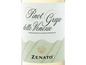 Eine Flasche Zenato Pinot Grigio delle Venezie Weißwein.