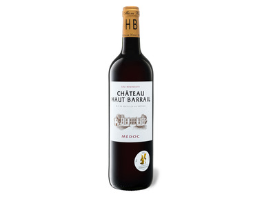 Barrail AOC Haut Château Bourgeois Cru Rotwein 2018 trocken, Médoc