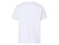Weißes Kurzarm-T-Shirt, Rückansicht