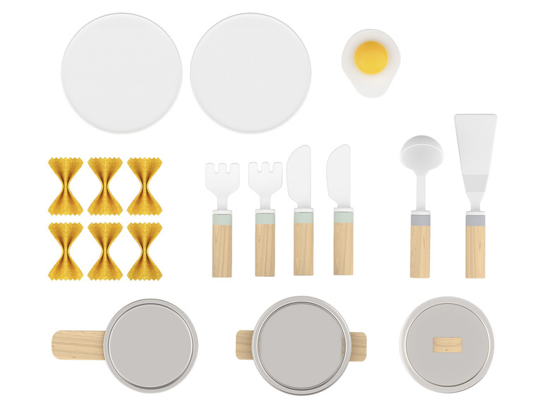 Gehe zu Vollbildansicht: Playtive Küchenzubehör-Set, aus stabilem Echtholz - Bild 16
