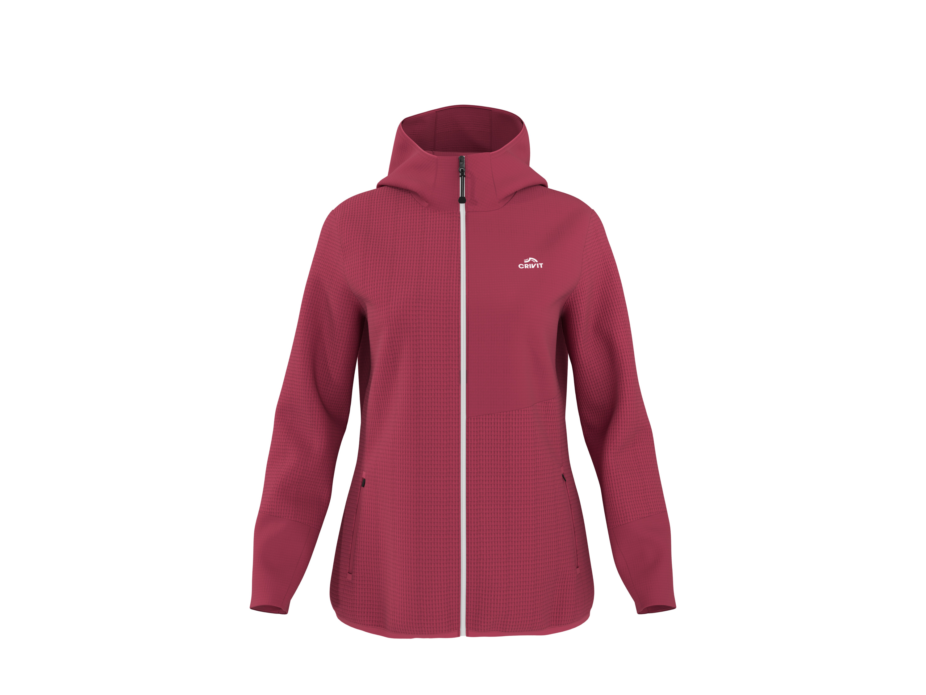 CRIVIT Damen Premium Funktionsjacke (Pink, L(44/46))