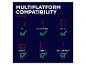 Multiplattform-Kompatibilität: PC, PlayStation, Xbox, Switch, Mobilgeräte und 3.5mm-Geräte.