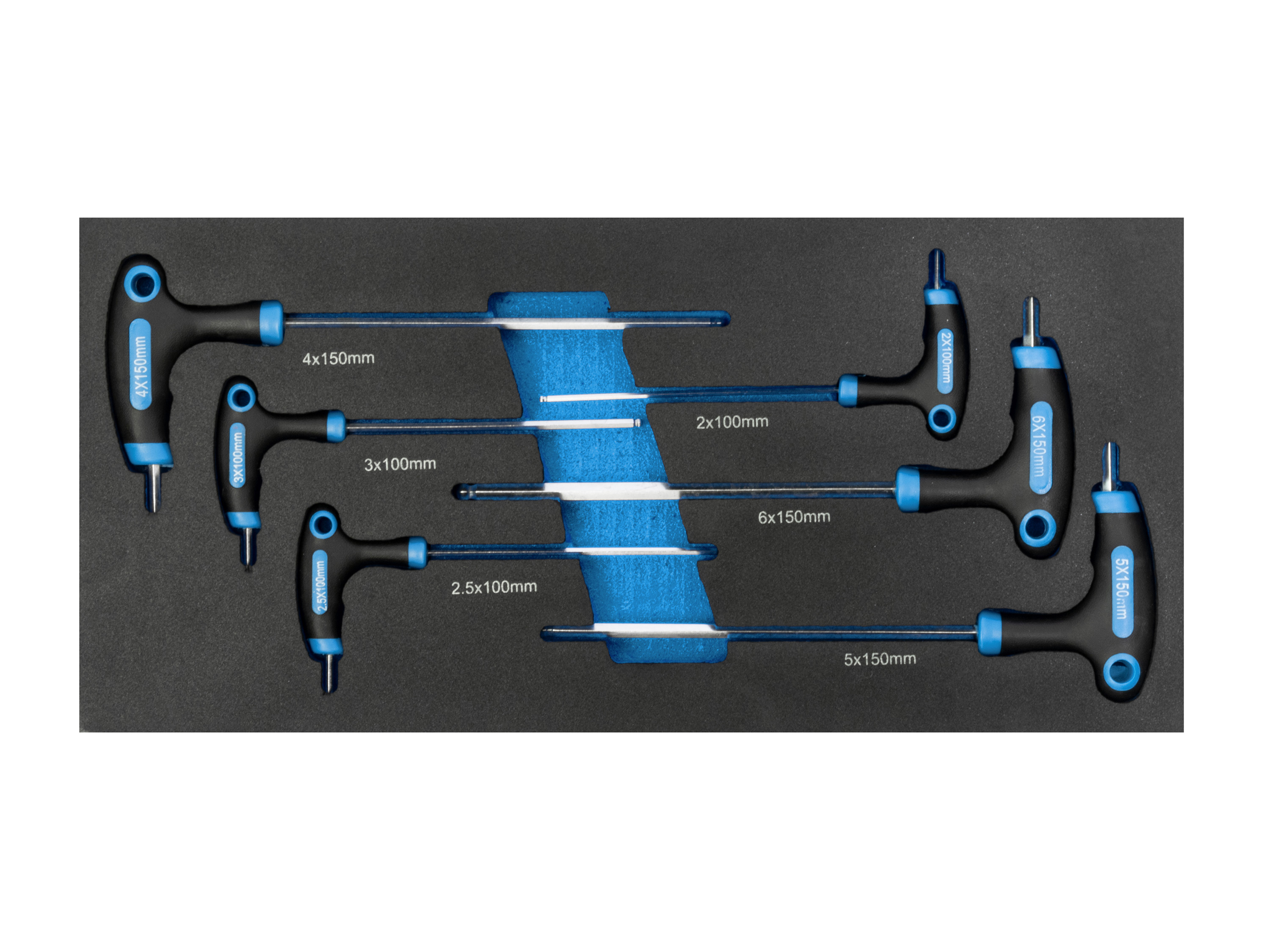 Thumbnail - Güde Werkstattwagen »GW7 Black Line« mit 226-teiligem Werkzeugset