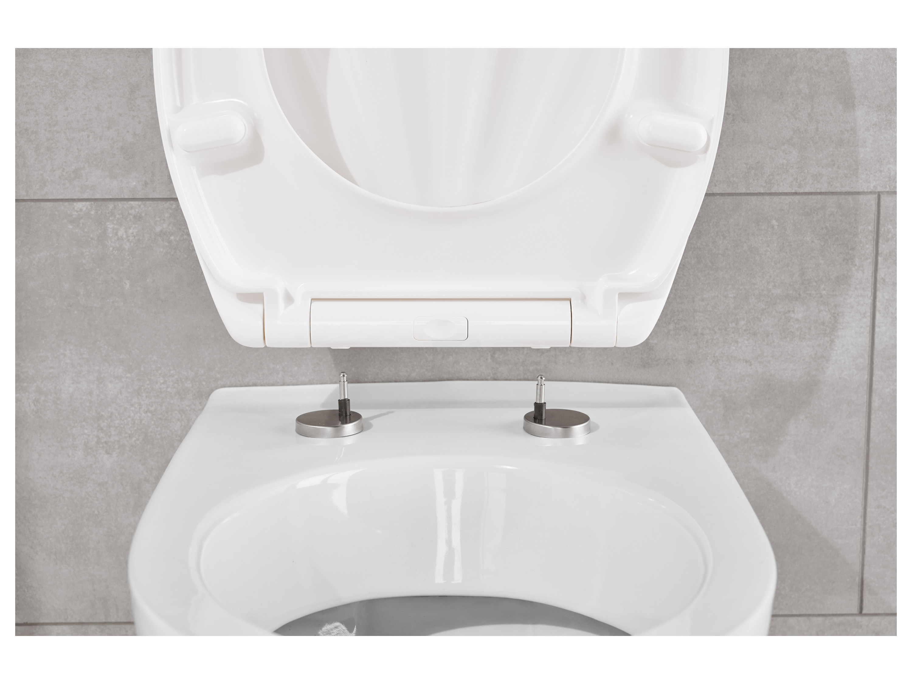 Thumbnail - LIVARNO home Duroplast-WC-Sitz, im Muschel-Design