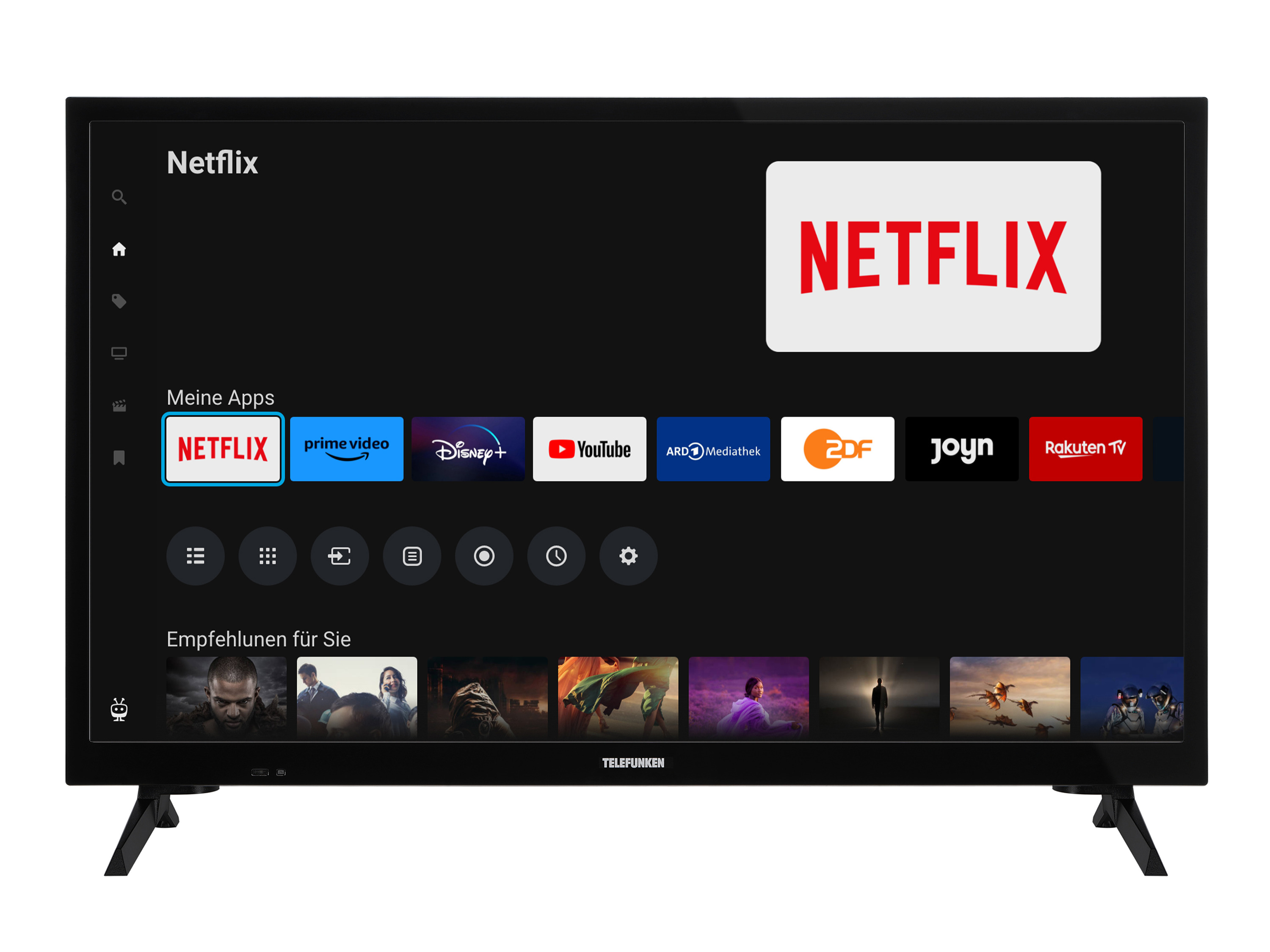 Telefunken XH24TO550S 24 Zoll LED Smart TV 2
