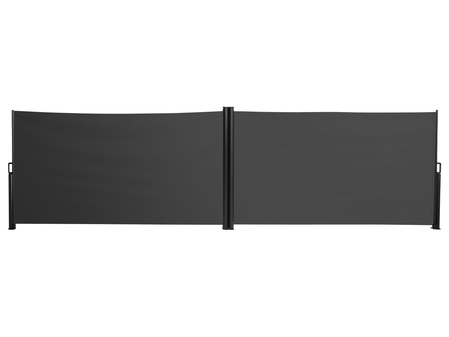 home anthraz… LIVARNO Seitenmarkise, Doppel cm, 160x600