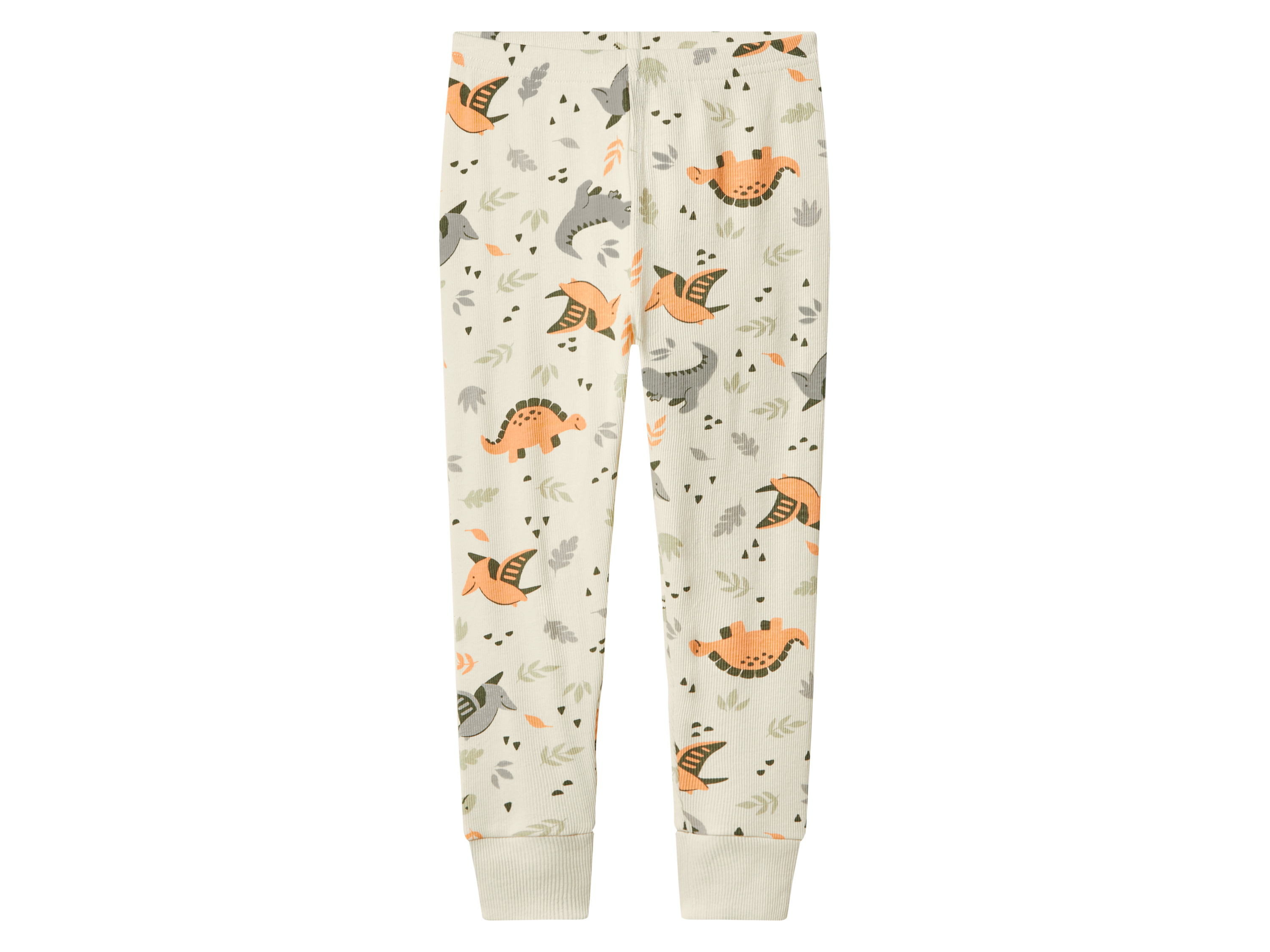 Thumbnail - lupilu® Kleinkinder Pyjama lang (Beige, 122/128)