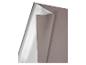Zweiseitiges Geschenkpapier, eine Seite silber, die andere braun.