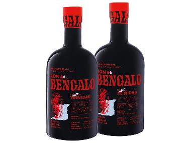 2 x 0,7-l-Flasche Spirituosenpaket Ron Bengalo Trinidad Rum 40% Vol