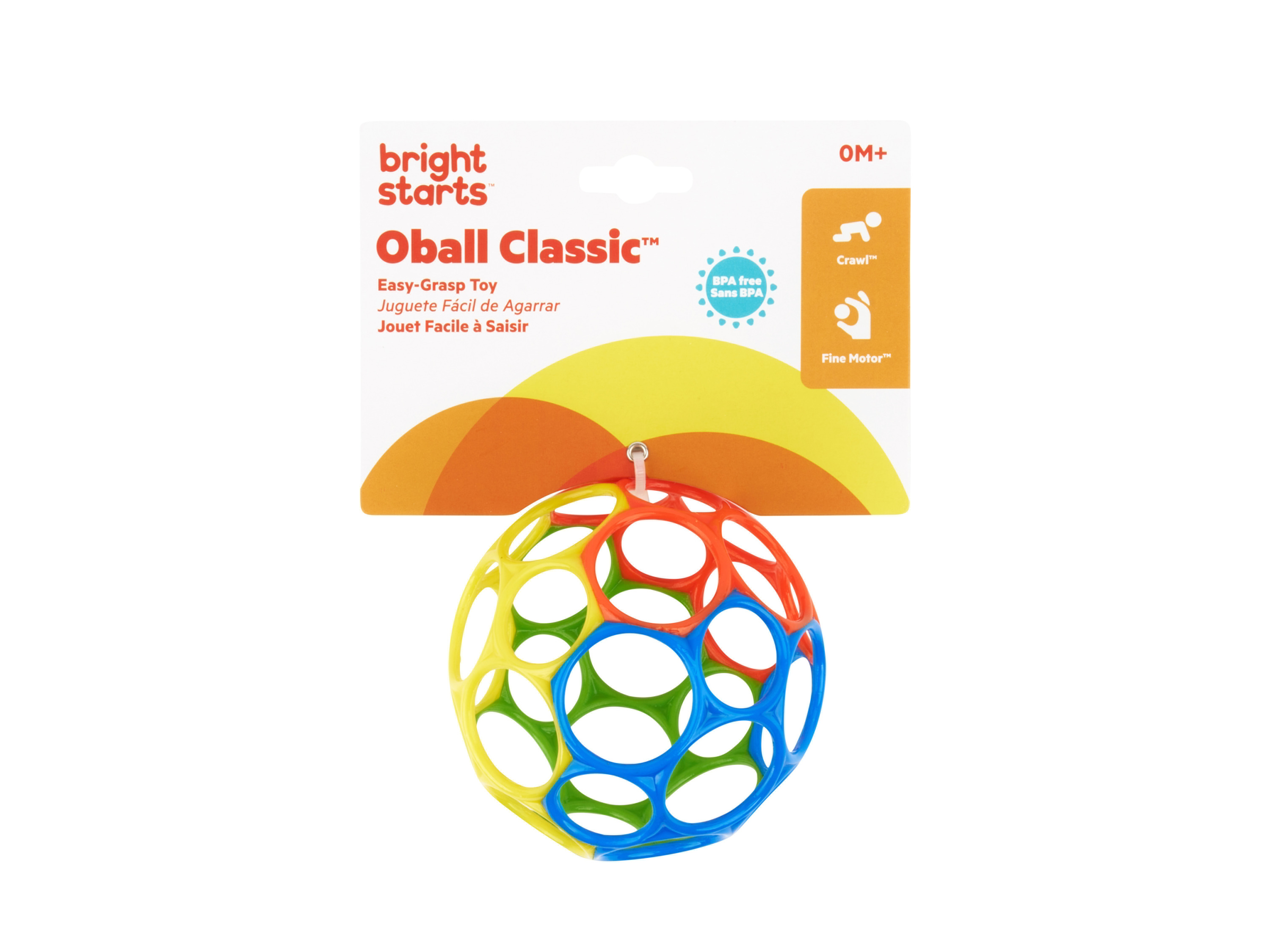 BRIGHT STARTS™ sensorisches Aktivitätsspielzeug (Oball Classic)
