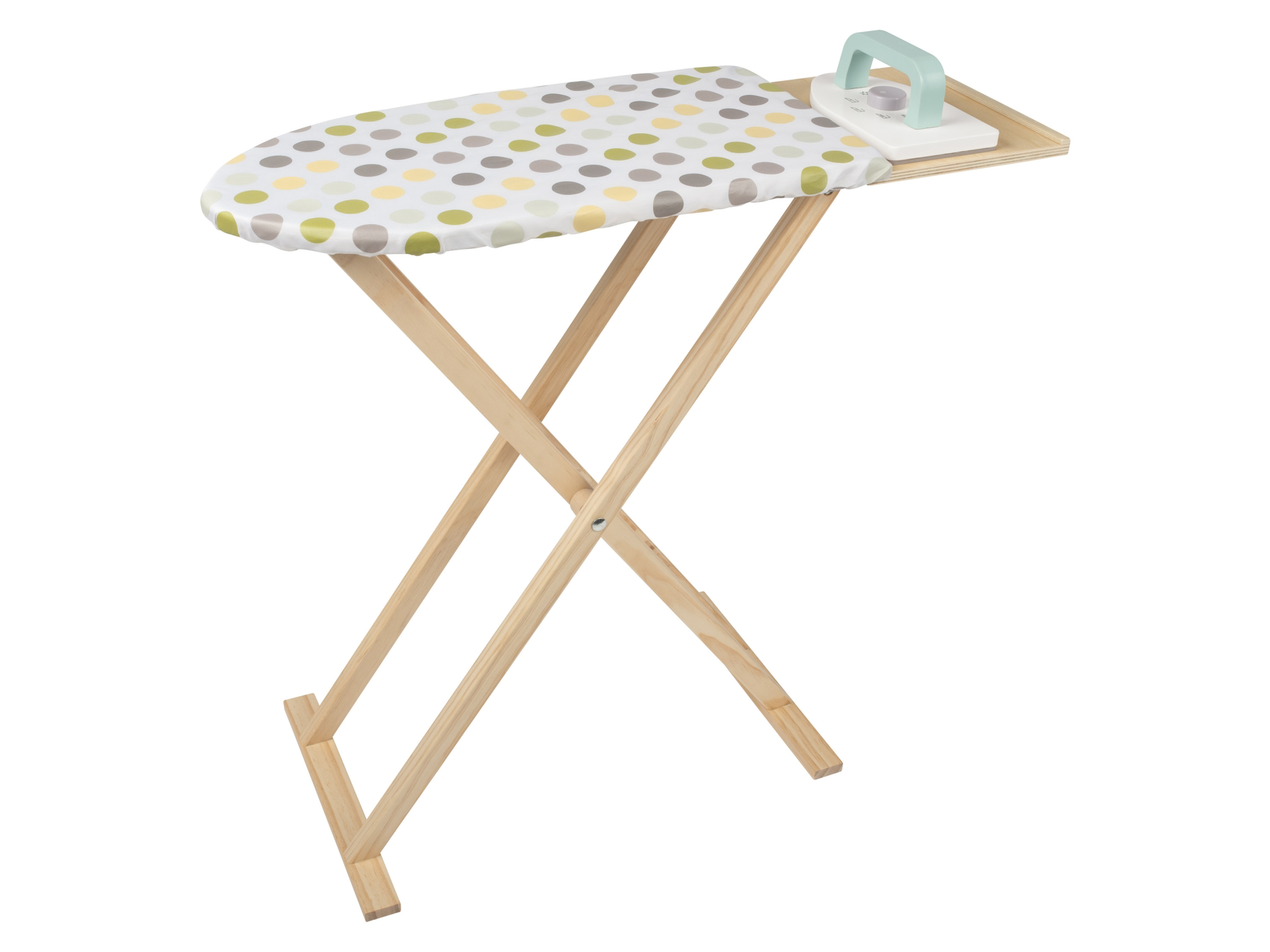 Playtive Holzrollenspiele (Bügelbrett)““ | Putzstation: ca. L 755 mm x B 235 mm