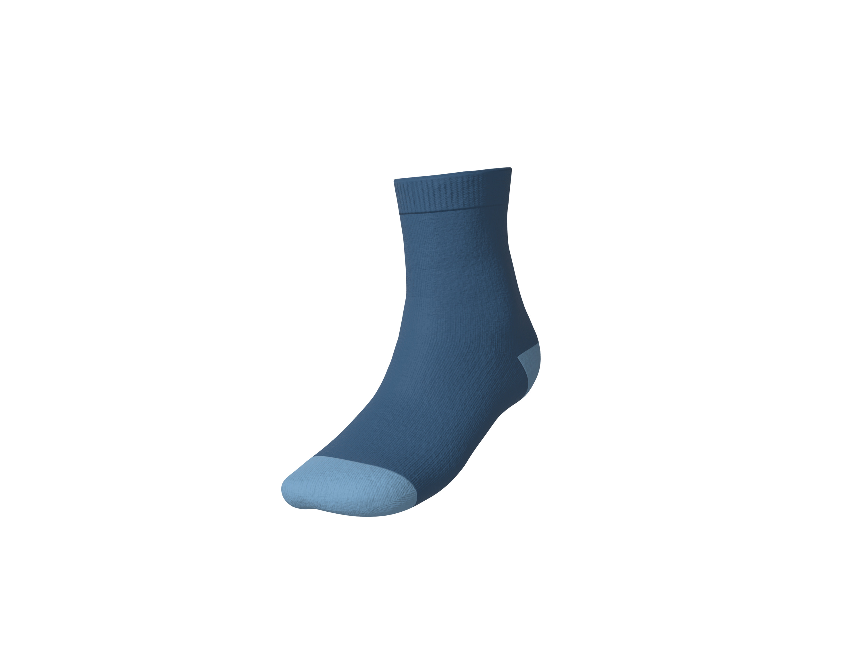 LUPILU® Kleinkinder Mädchen Jungen Socken Vollfrottee Thermo (weiß/blau, 19-22) – Bild 4 von 4