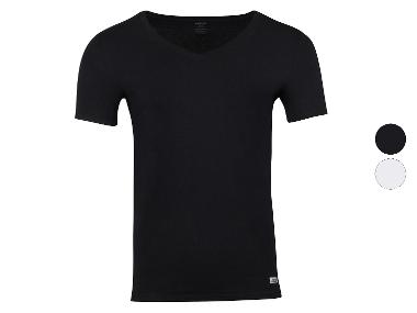 LOOKS by Wolfgang Joop - Herren T-Shirts, 2 Stück (schwarz/schwarz, XL)