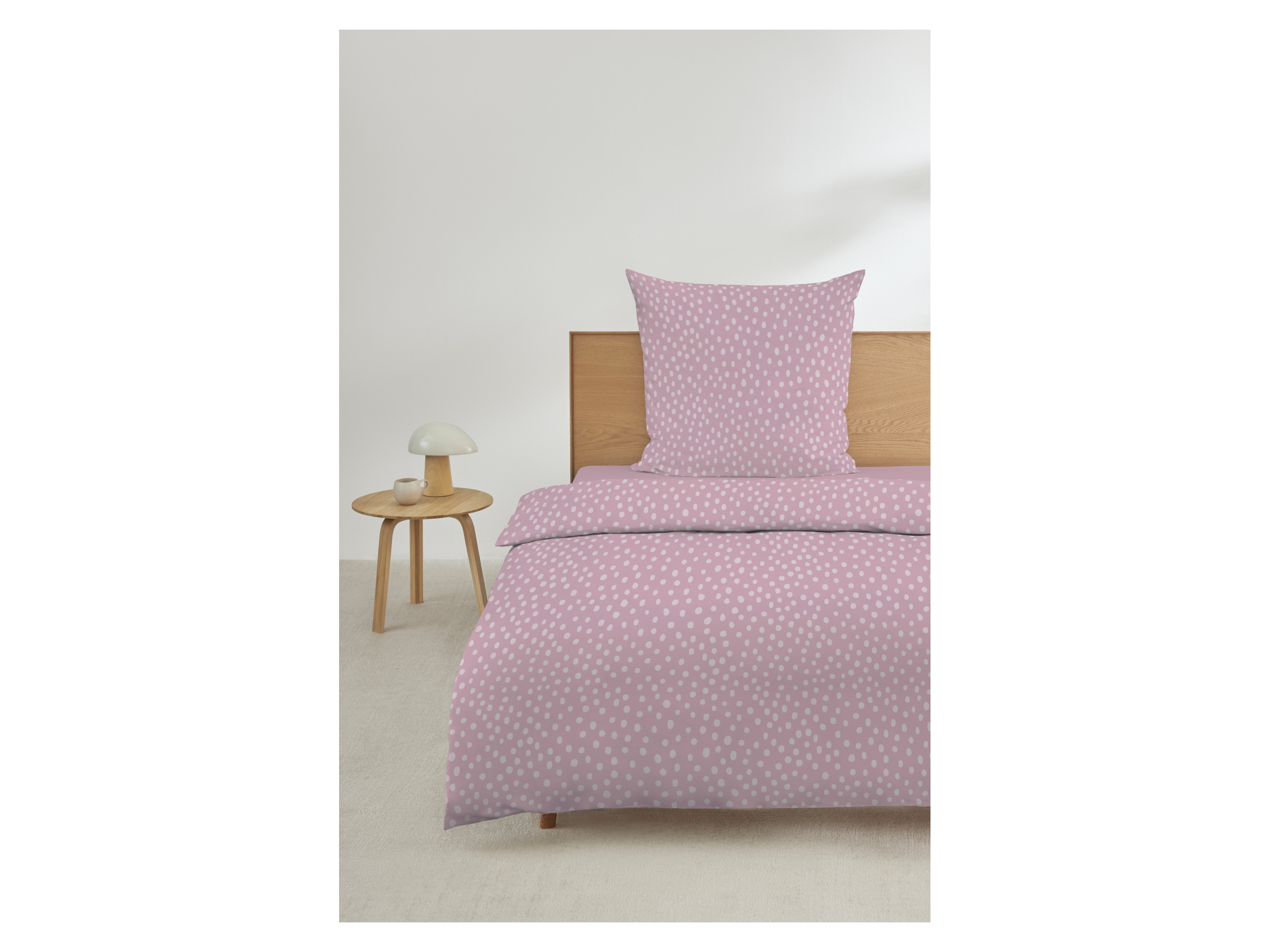 S.OLIVER Bettwäsche Mako Satin 155 x 200 cm (Rosa) – Bild 2 von 2