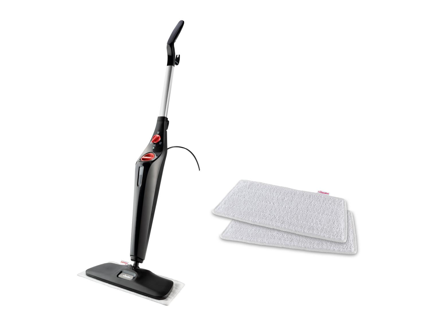 VILEDA Steam Plus XXL Dampfreiniger Set mit Ersatzbezug