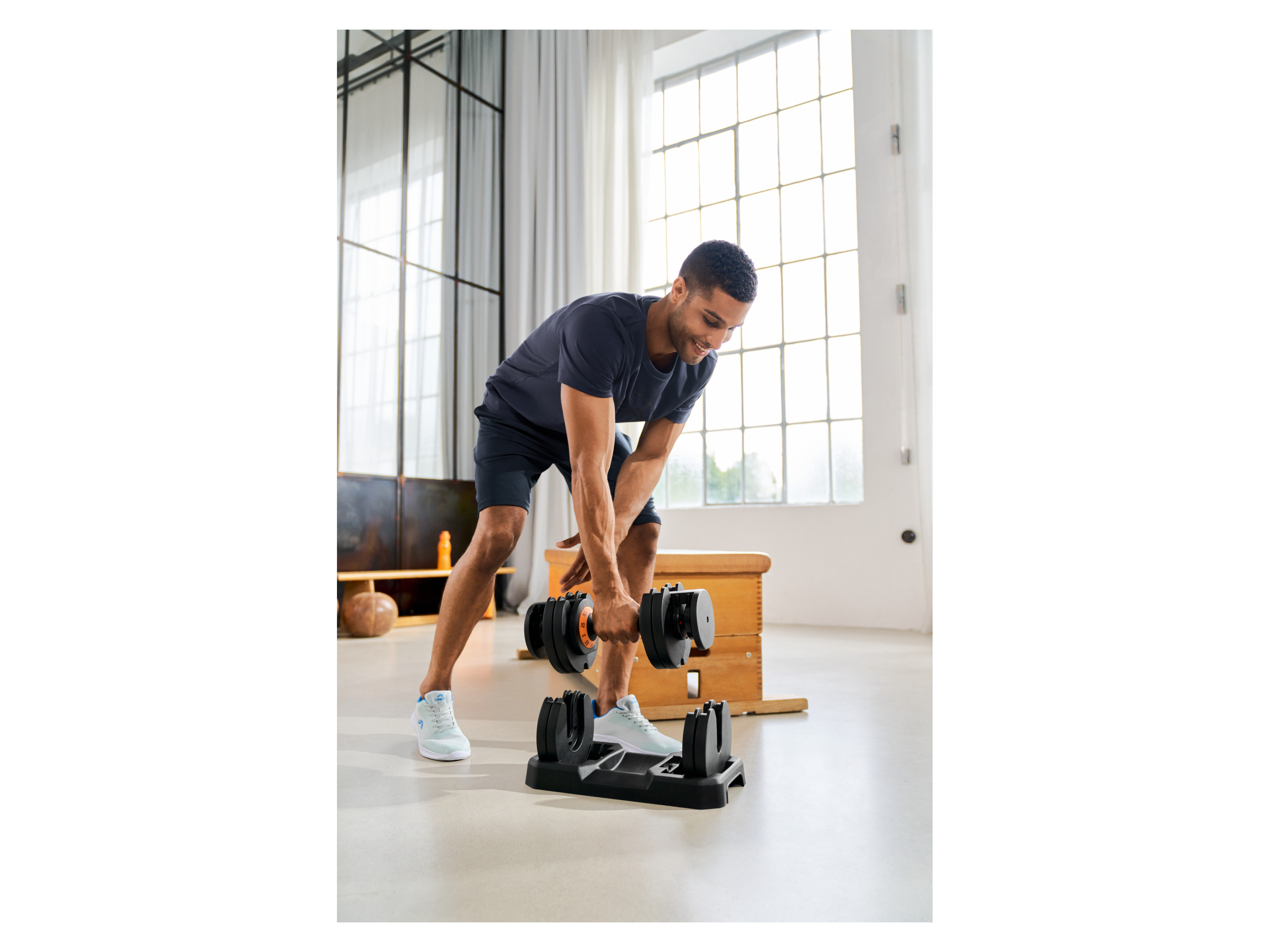 Thumbnail - CRIVIT Herren Funktionsshirt kurzarm (Navy, XL (56/58))