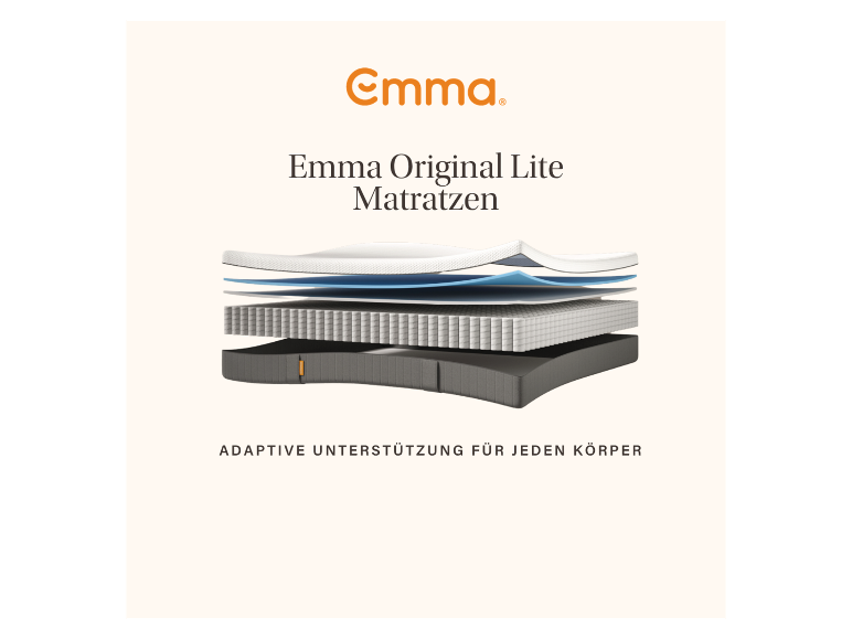 Matratze »Emma Original II«, 3 Komfortschichten