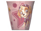 Ein rosa Becher mit Skye von der Paw Patrol.