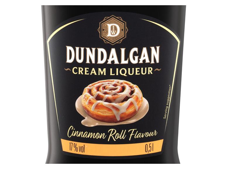 Dundalgan Sahnelikör mit Zimtschnecken-Geschmack, 17 % Vol.