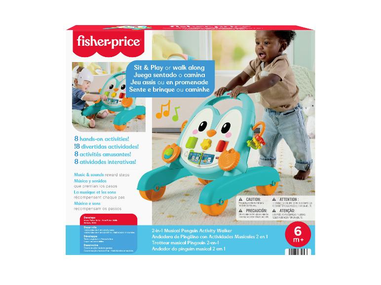 FISHER-PRICE Lauflernhilfe mit Spielcenter für Babys