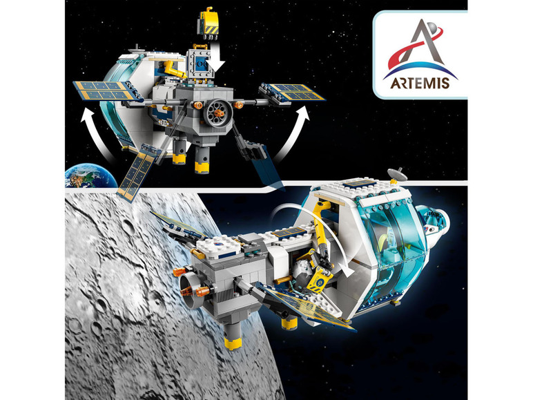Gehe zu Vollbildansicht: LEGO® City 60349 »Mond-Raumstation« - Bild 4