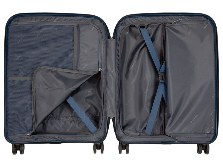 Gehe zu Vollbildansicht: TOPMOVE® Koffer (Boardtrolley) 30L blau, besonders leicht - Bild 2