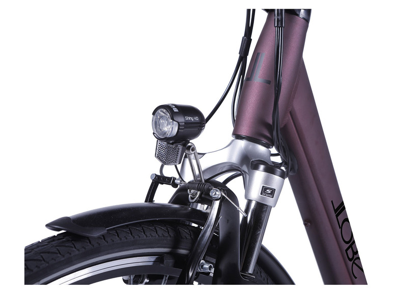 Gehe zu Vollbildansicht: Llobe City E-Bike 28" Metropolitan Joy 2.0 36V / 8Ah, 10Ah, 13Ah - Bild 24
