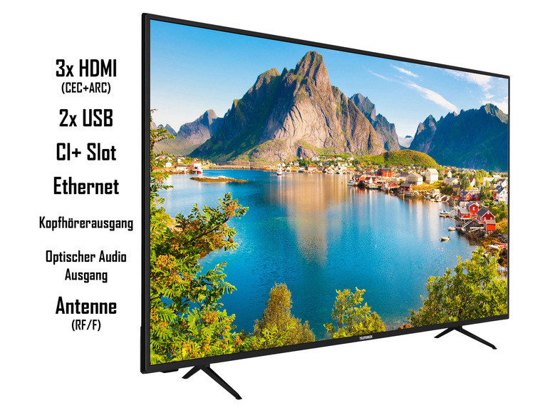 Gehe zu Vollbildansicht: TELEFUNKEN Fernseher »XHN550M« 4K UHD Smart TV - Bild 11