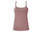 Damen-Spaghettiträger-Top in Rosabraun