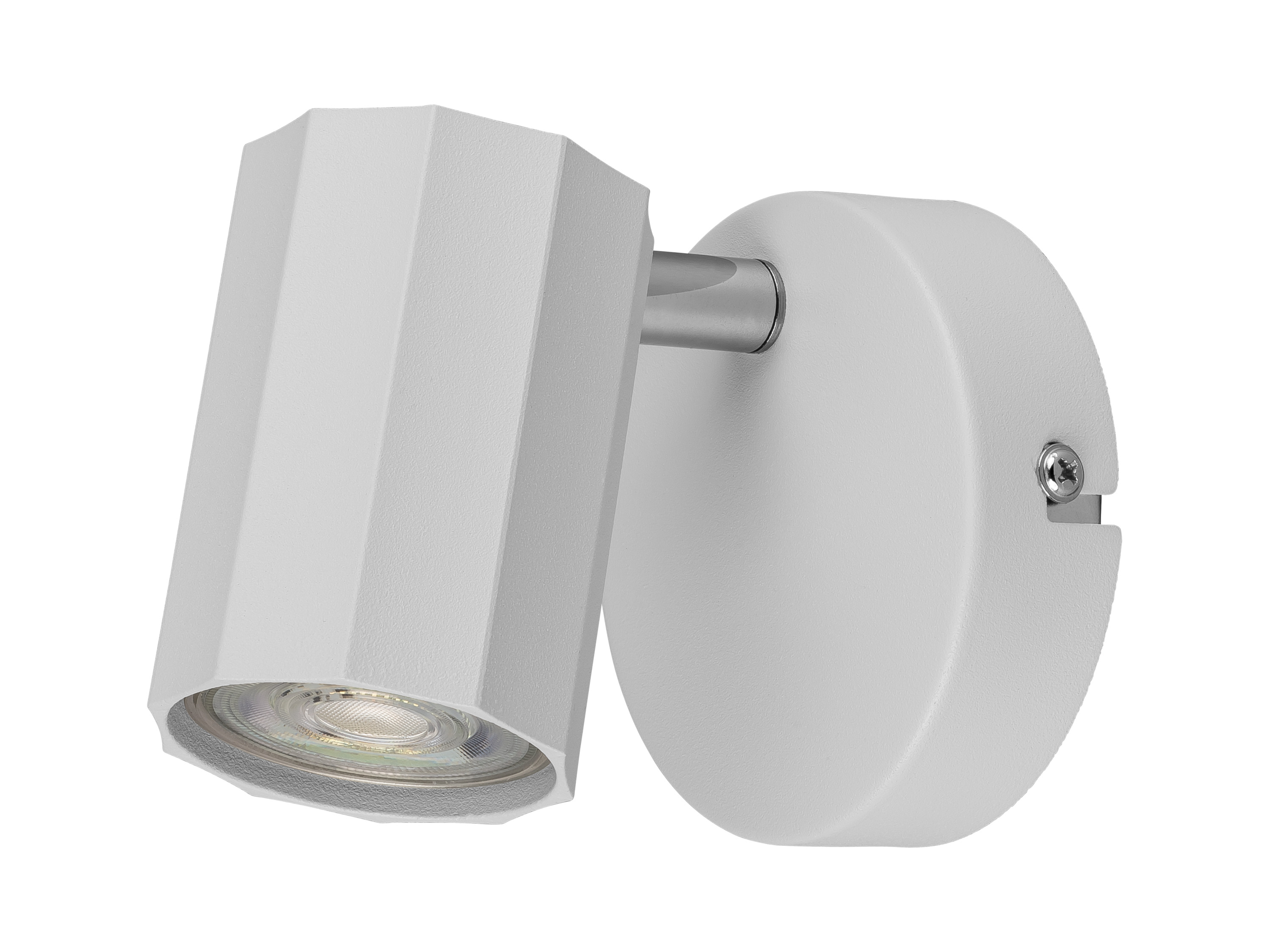 Thumbnail - LIVARNO home Wand-/Deckenleuchte, neig- und schwenkbarer Spot (rund, weiß)