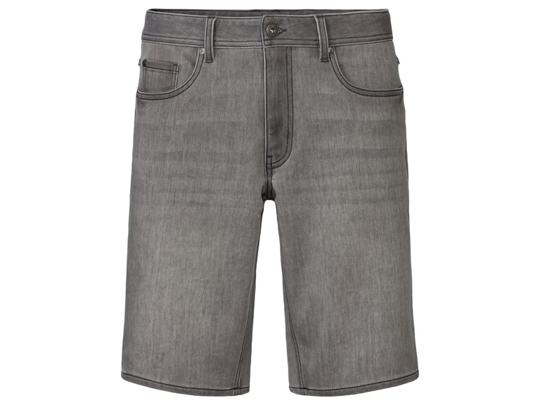 Herren Sweatdenim Bermuda, normale Leibhöhe