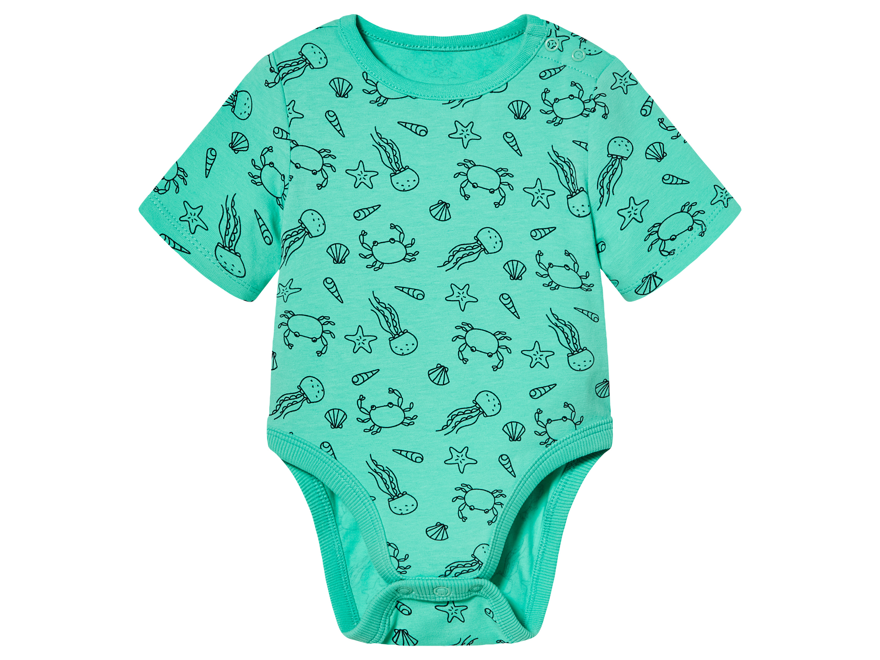 Thumbnail - lupilu® Baby Set, 2-teilig (80, dunkelblau/türkis)