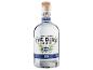 Flasche The Duke Munich Dry Gin mit blau-weißem Etikett.