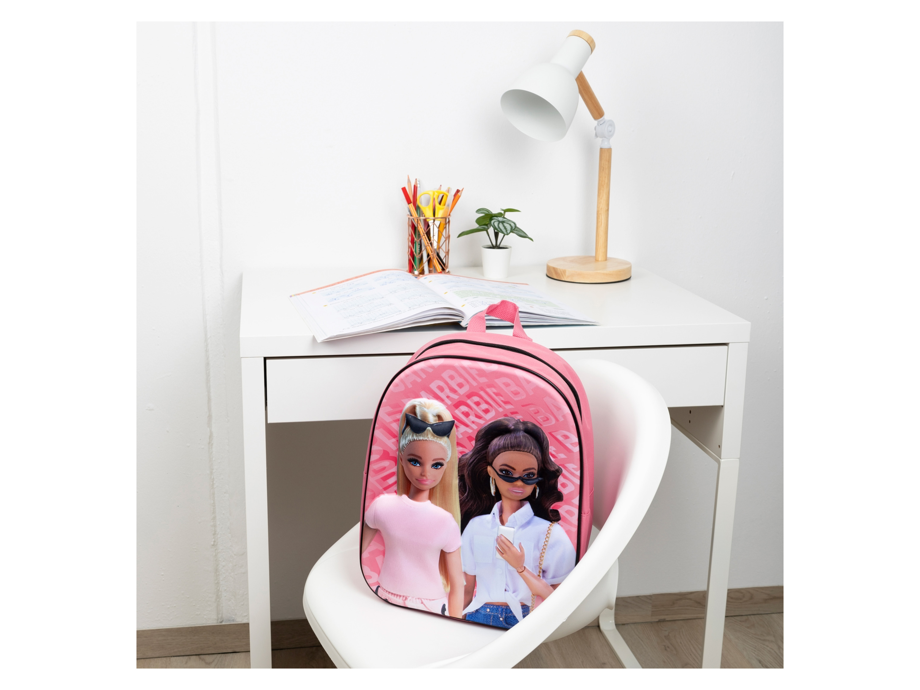 Thumbnail - Barbie 3D Rucksack (Rosa)