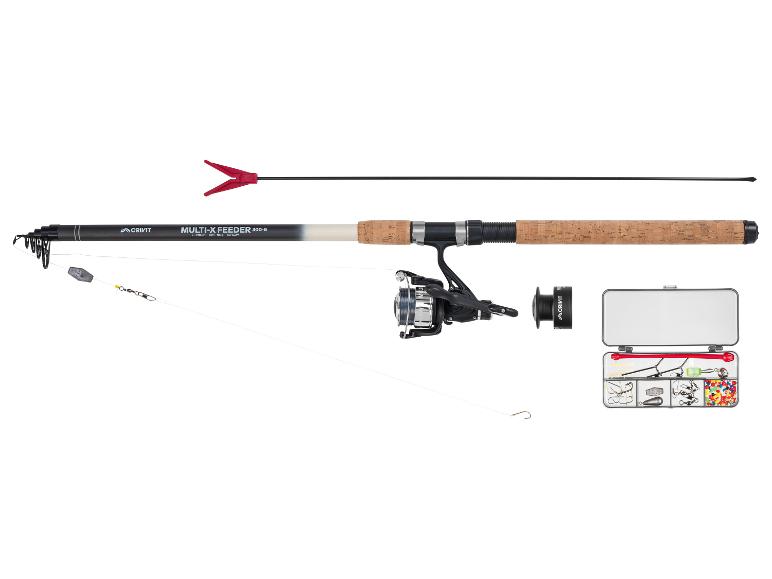 CRIVIT Spinnangel-Set 210-5/ Grundangel- und Feederangel-Set 300-5/ Spinnangel-Set 270-5