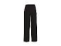 Schwarze Damenhose mit weitem Bein
